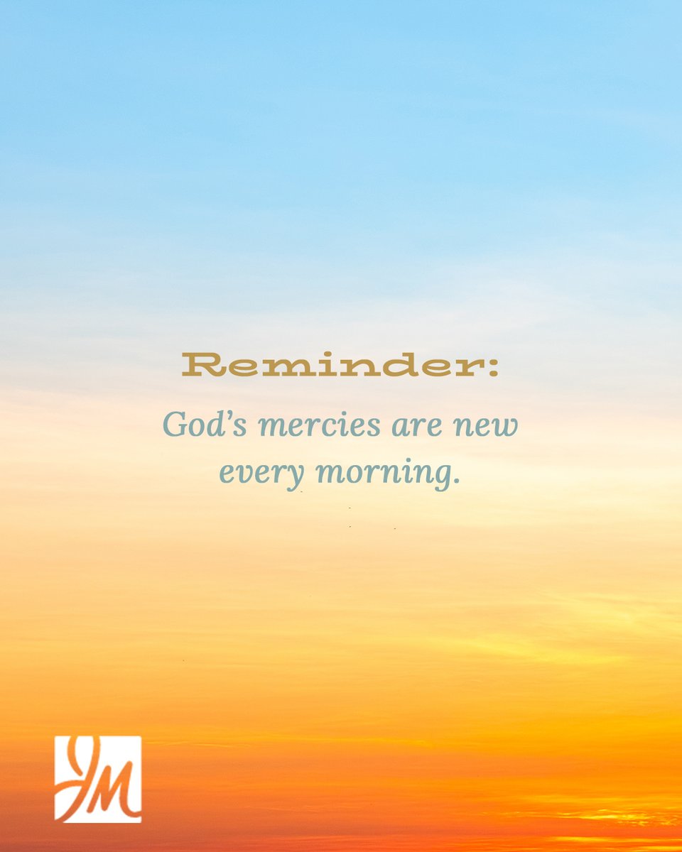 JoyceMeyer's tweet image. Each day is a new opportunity to close the door on the past and experience a brand-new start. The fact that God divided the days into 24-hour segments is evidence that we need to start over on a regular basis. There is always a new day, a new month and a new year. But in order…