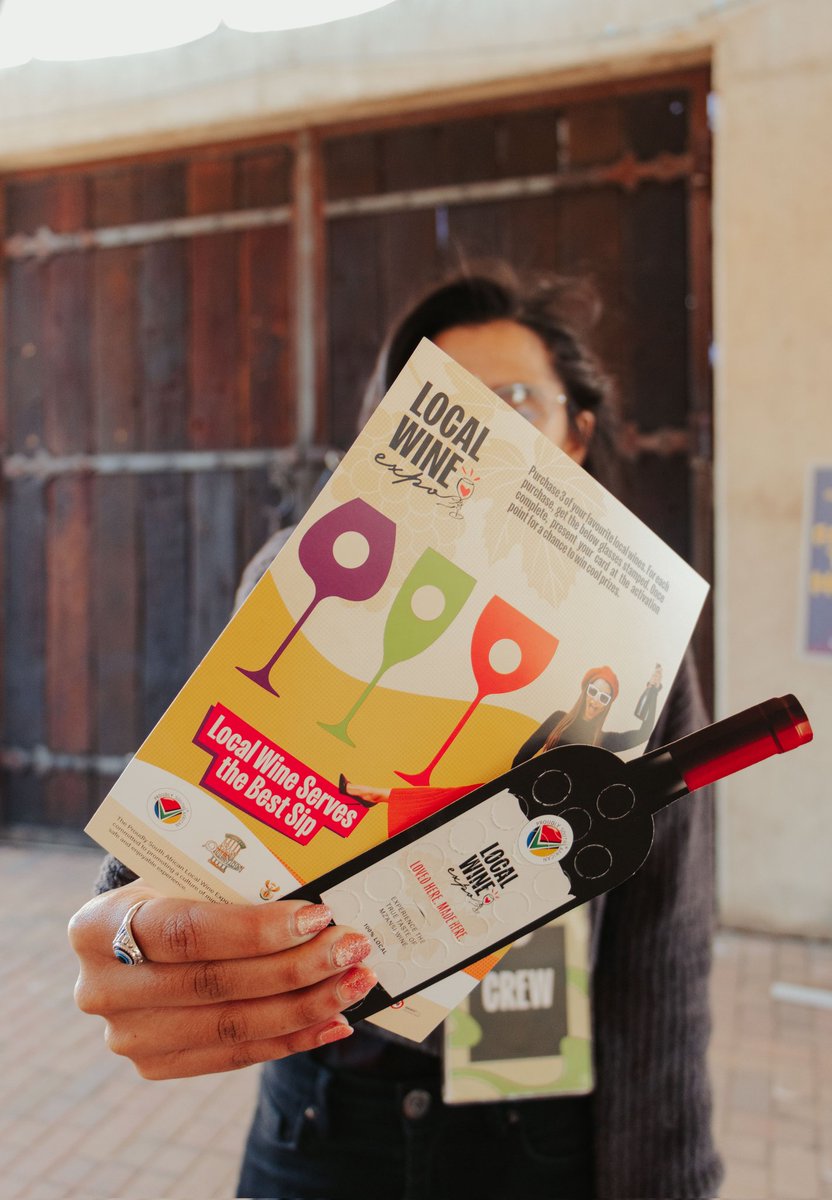 ProudlySA's tweet image. Sip, buy and play! Join us at the activation area to find out more.
Come sip with us🥂: bit.ly/40cCbKd. Registration is FREE.
#LocalWineExpo2025
#LovedHereMadeHere #BuyLocalToCreateJobs
#prisonbreakmarket