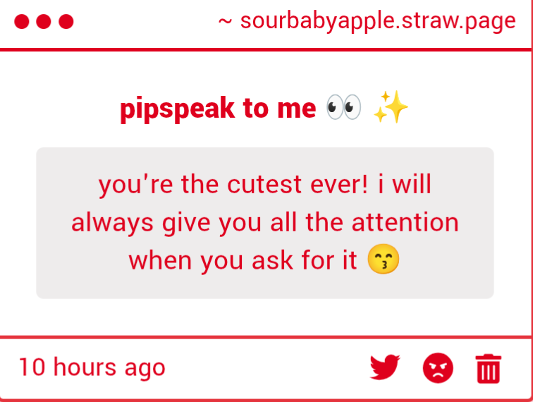 sourbabyapple's tweet image. twirls hair teehee you&apos;ll create a monster