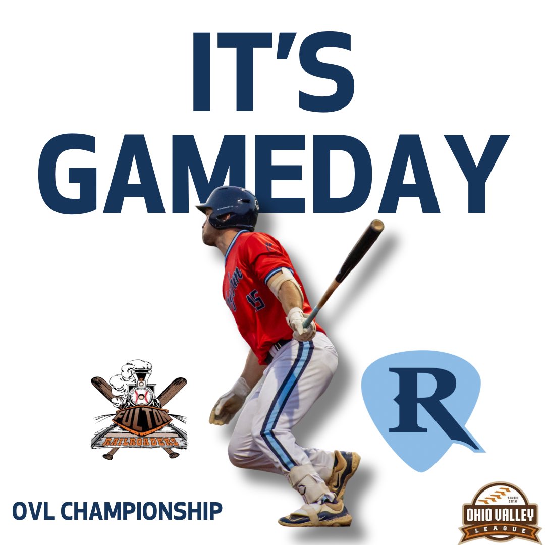 fullcountrhythm's tweet image. It’s GAMEDAY, and game ☝🏼 of the OVL Championship Series! First pitch is at 7:05 tonight at Drakes Creek Park! Grab dinner, and dessert with Black Bird Barebcue and Frosted Luau… and let’s pack the house!
📖✖️🎶✖️⚾️
#collegebaseball #baseball #baseballlife #baseballseason