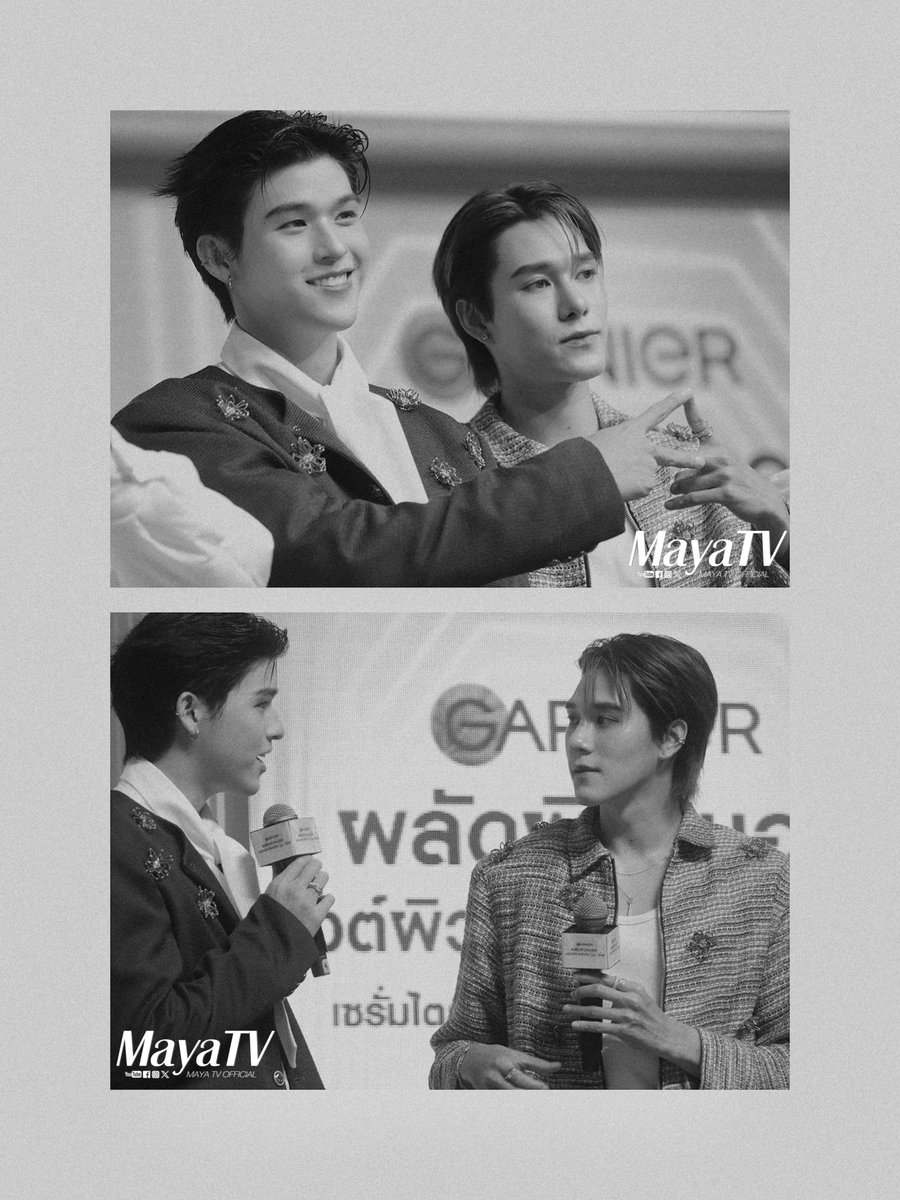 mayaonline2002's tweet image. ☁️🩵คุณสกาย #skywongravee 🐈‍⬛🩷 พี่ลูกนิ #hirunkit_  และภาพบรรยากาศในงาน GARNIER TRI ACID X SKY-NANI 

VDO📽youtu.be/q50rkul7cY0?si…

Interview📽youtu.be/AweJd8fniqo?si…

#SkyNani #สกายนานิ 
#GARNIERTRIACIDXSKYNANI