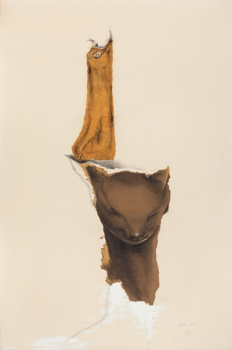MGregoryWriter's tweet image. Hedda Sterne
Katsonarock (Portrait of V.X.), 1941
#caturday
#womenartists
