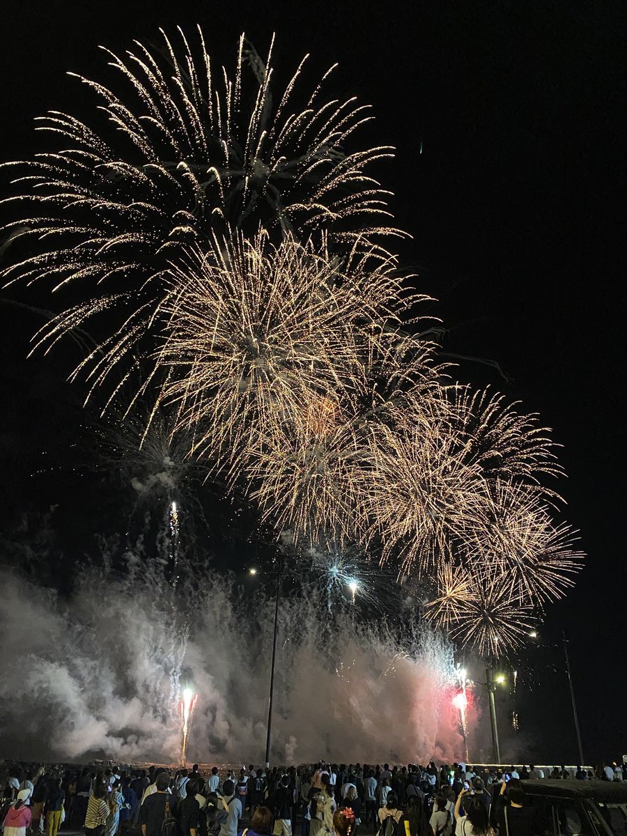 smk_stdv's tweet image. 適当に立ち止まったところがベスポジだった🎆