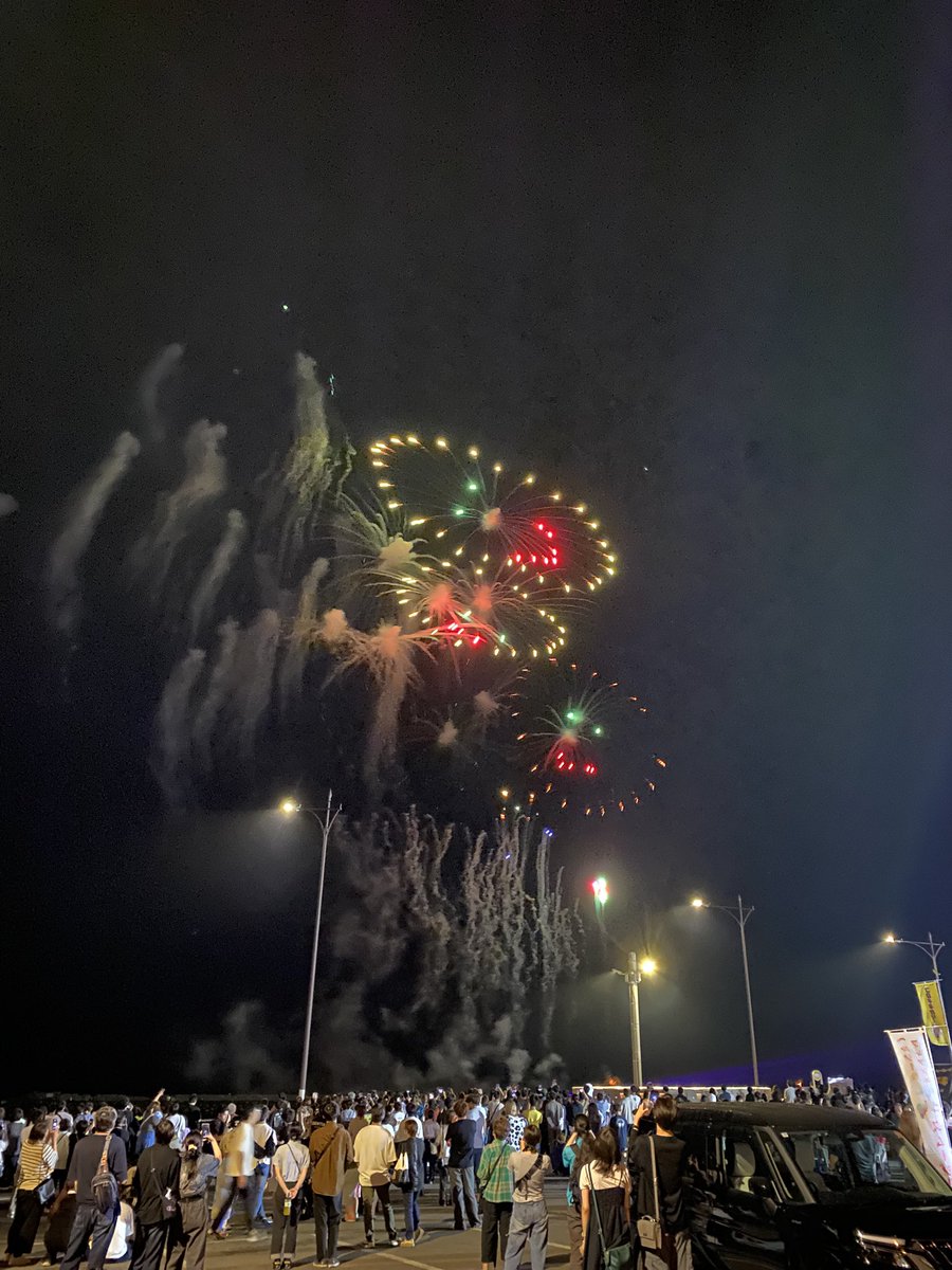 smk_stdv's tweet image. 適当に立ち止まったところがベスポジだった🎆