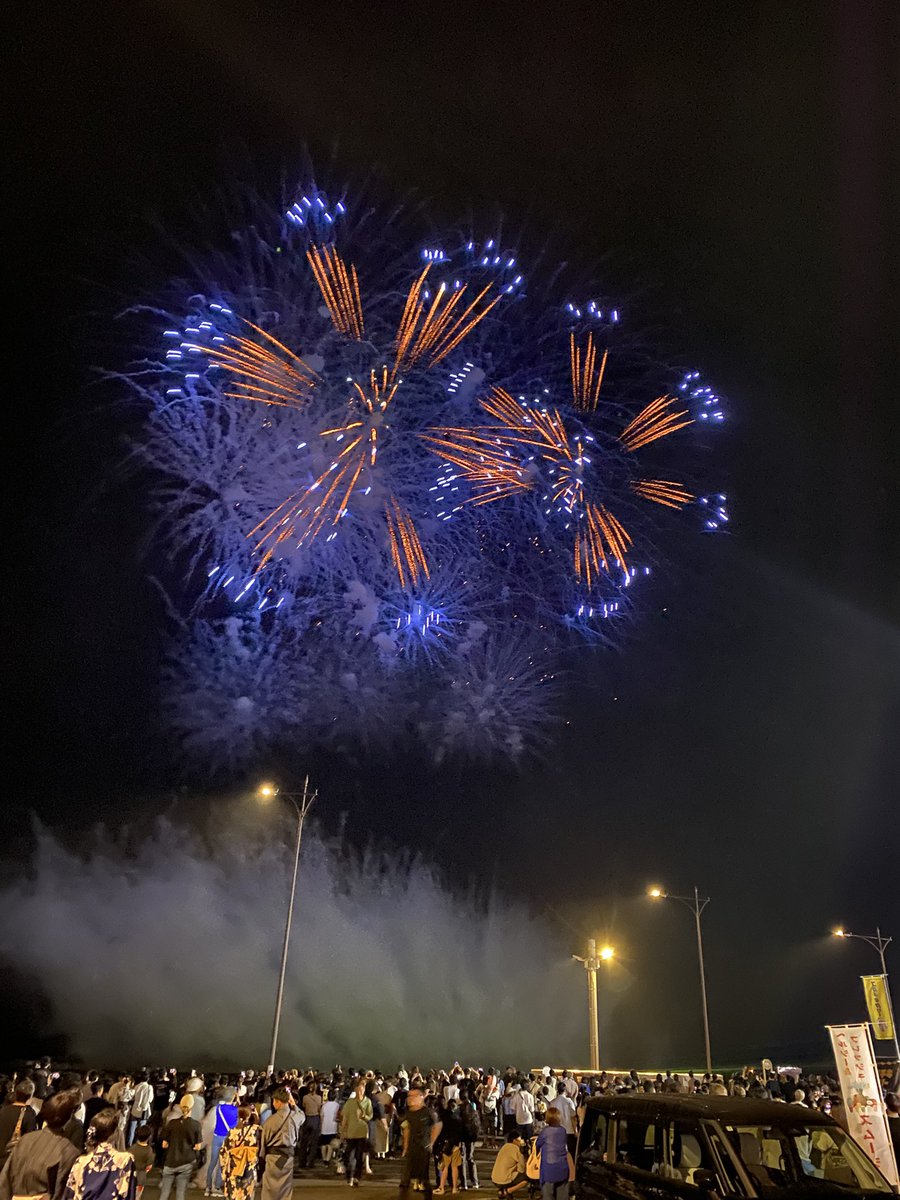 smk_stdv's tweet image. 適当に立ち止まったところがベスポジだった🎆