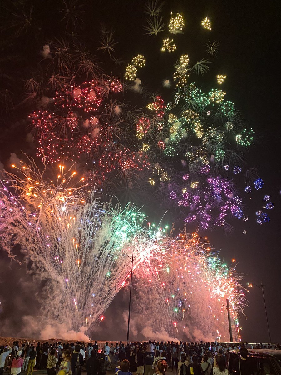 smk_stdv's tweet image. 適当に立ち止まったところがベスポジだった🎆