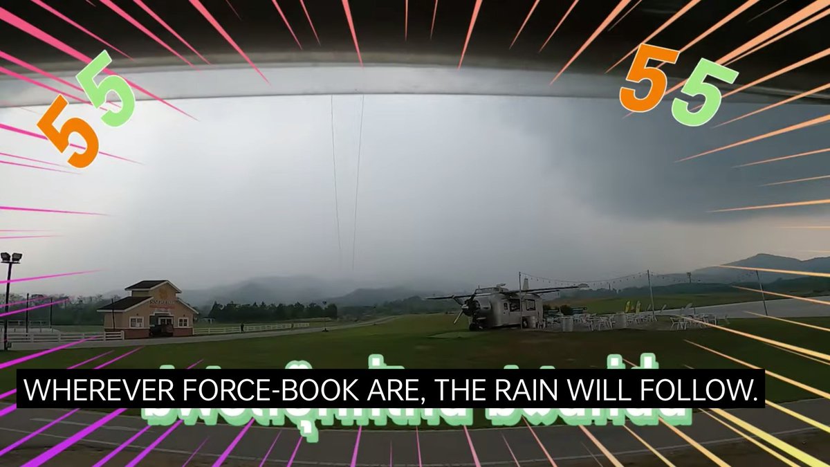 it's raining at forcebook's event and it reminds me of this 😭

#fforce_ #kasibook 
#forcebook #ฟอสบุ๊ค