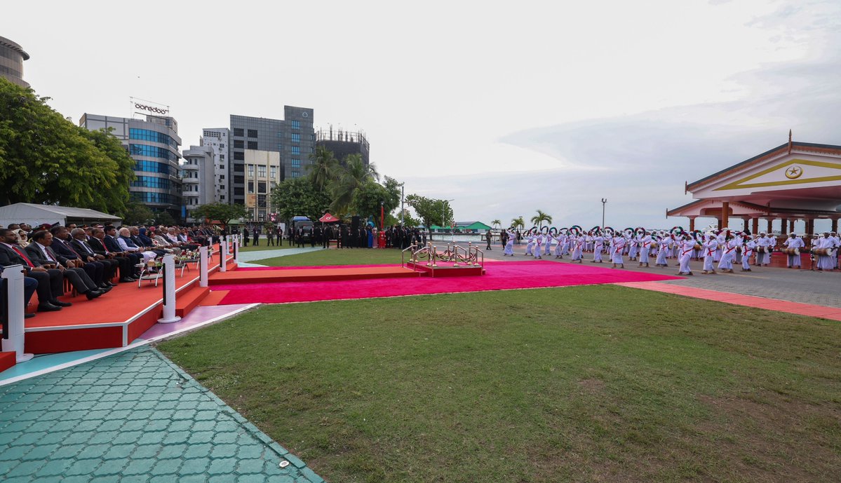 It was an honour to attend the 60th Independence Day celebrations of the Maldives. This momentous occasion showcased the rich cultural heritage and vibrant spirit of the Maldivian people. It also signified the country’s journey of transformation over the years gone by. From its