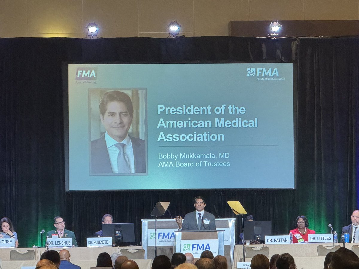 Carmen Gomez-Fernandez, MD (@carmengomezmd) on Twitter photo Proud to be attending the Annual Meeting of the Florida Medical Association, representing the Florida Society of Pathologists #FlPath <a href="/FLPathologists/">Florida Society of Pathologists</a> as President and as a Delegate to the FMA. Here is Dr. Bobby Mukkamala <a href="/PresAmerMed/">Bobby Mukkamala, MD</a> opening up our session. Proud to be attending the Annual Meeting of the Florida Medical Association, representing the Florida Society of Pathologists #FlPath <a href="/FLPathologists/">Florida Society of Pathologists</a> as President and as a Delegate to the FMA. Here is Dr. Bobby Mukkamala <a href="/PresAmerMed/">Bobby Mukkamala, MD</a> opening up our session.