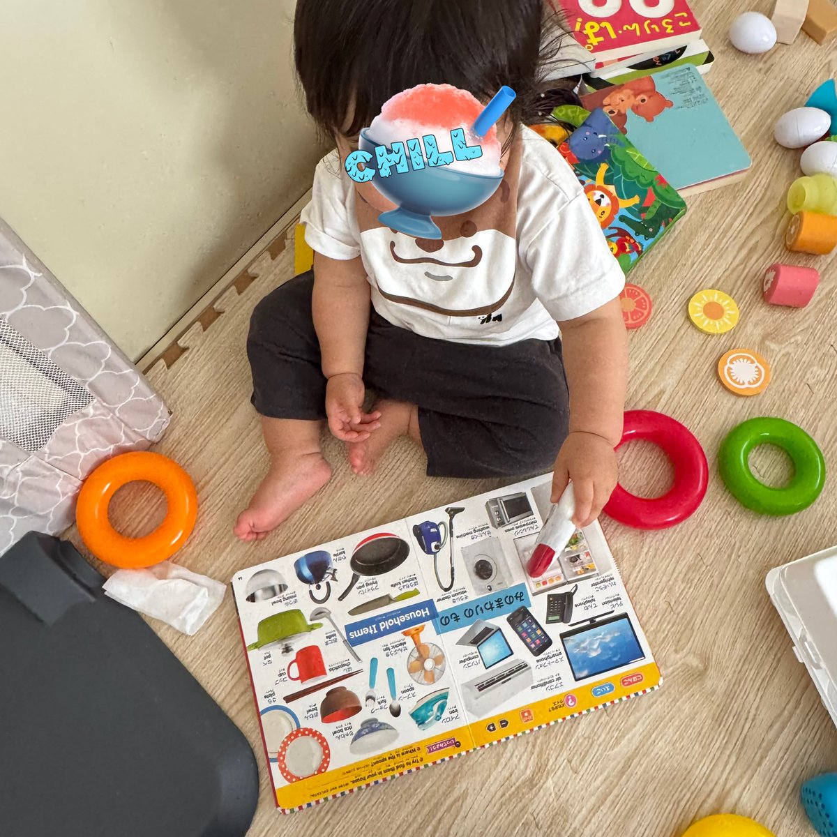dz_'s tweet image. はじめてずかん1000をついに買った!タッチペンで名前や鳴き声などが聞ける。日本語/英語、曲やゲームもあり!
タッチペンの使い方はおいおい覚えてくれればいいと思うけど、ずっと指差しで私が読まされているので、早く覚えて欲しい🥹
#かづのこtimes