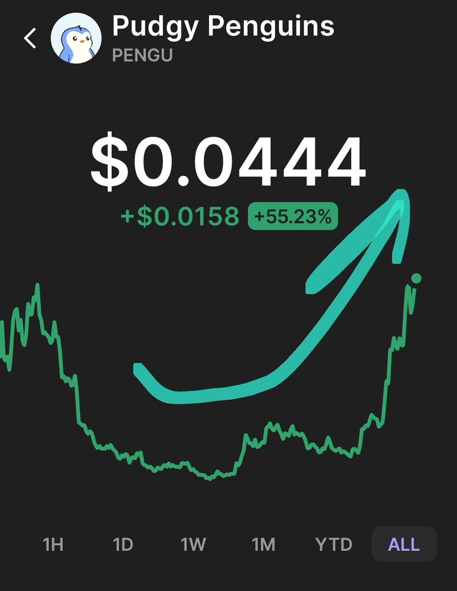 Crono1000's tweet image. Running and running... did you fade at the bottom or stack? $PENGU