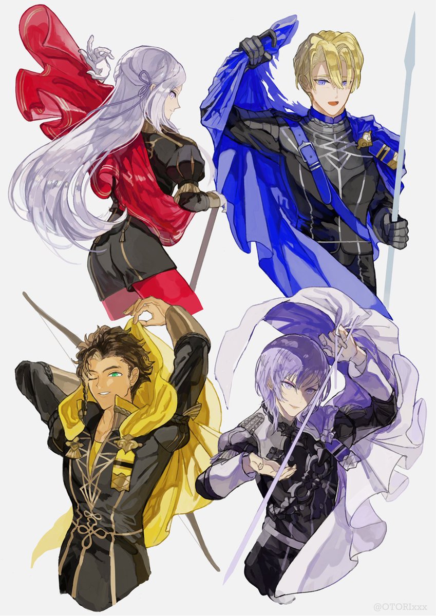 OTORIxxx's tweet image. 風花雪月6周年(6周年!?)おめでとうございます🎉私にとって永遠の名作です
#FE3H