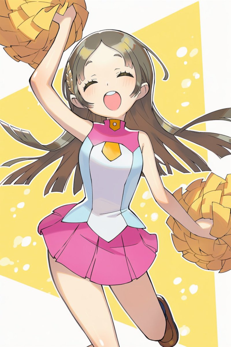 0ldd0r0thy's tweet image. Cheerleader China（ハートランドのすがた） #倉本千奈 #遊戯王ZEXAL