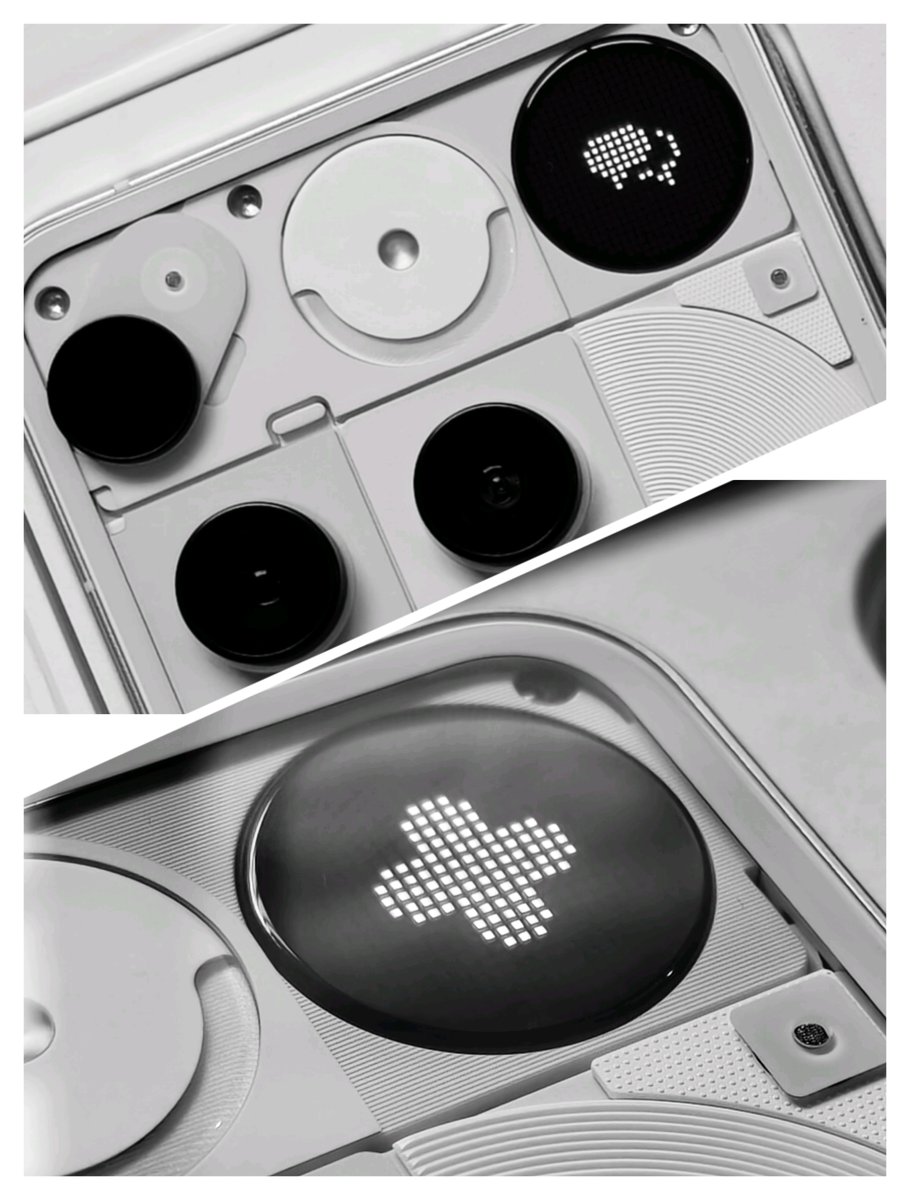 AnshuTechblog's tweet image. ⚪ Glyph Matrix, A thread 🧵
The removal of Glyph lights is quite painful but what did Nothing add extra with this Glyph-Matrix or did they not?
What changed?💭
A 10 pointer📝