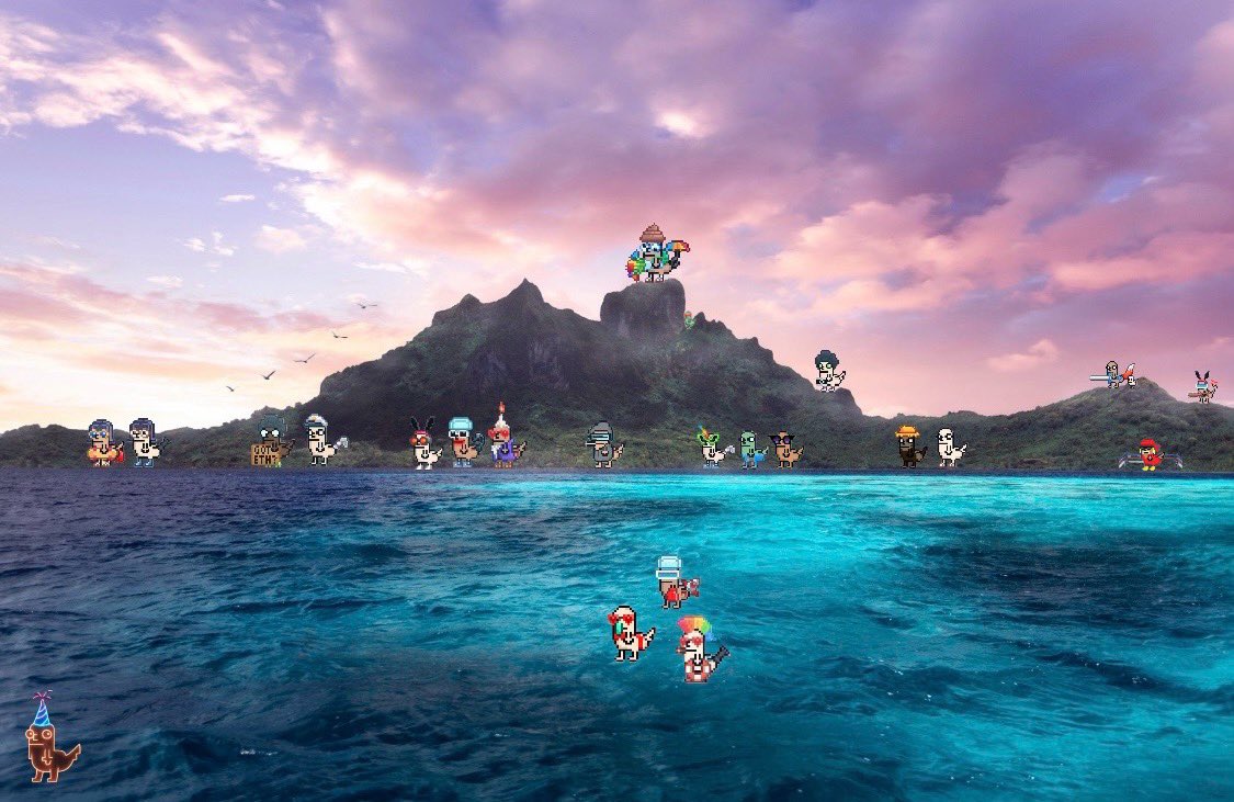 I present to you, Gooch Island 🏝️🍆🍑