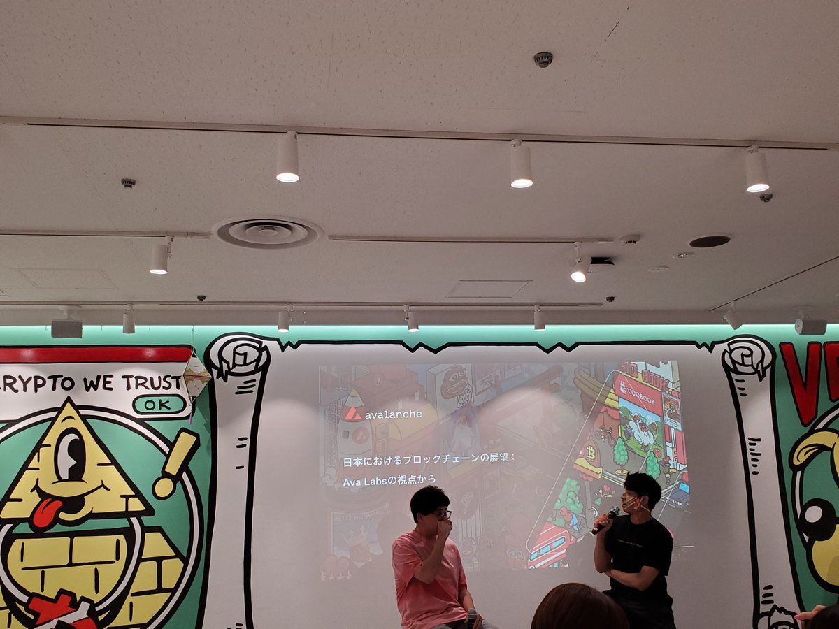 masaqv's tweet image. Avalancheさん @avalanchejp のグルメナイトに参加!
ロイさん達からここでしか聞けない日本チームのよもやまなど楽しかったです✍️
ローストビーフ大野さん @roastbeef_ohno のローストビーフ丼、おいしかったです🤤
Centrumさん @0xCentrum の渋谷会場も最後。ありがとうございました!