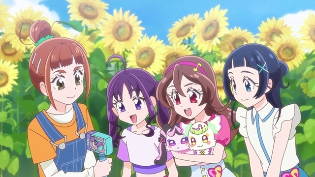 kamikitafutago's tweet image. 『キミとアイドルプリキュア♪』第25話「ひまわり畑でウインクして」先行場面カット＆あらすじ公開❣️animatetimes.com/news/details.p…
