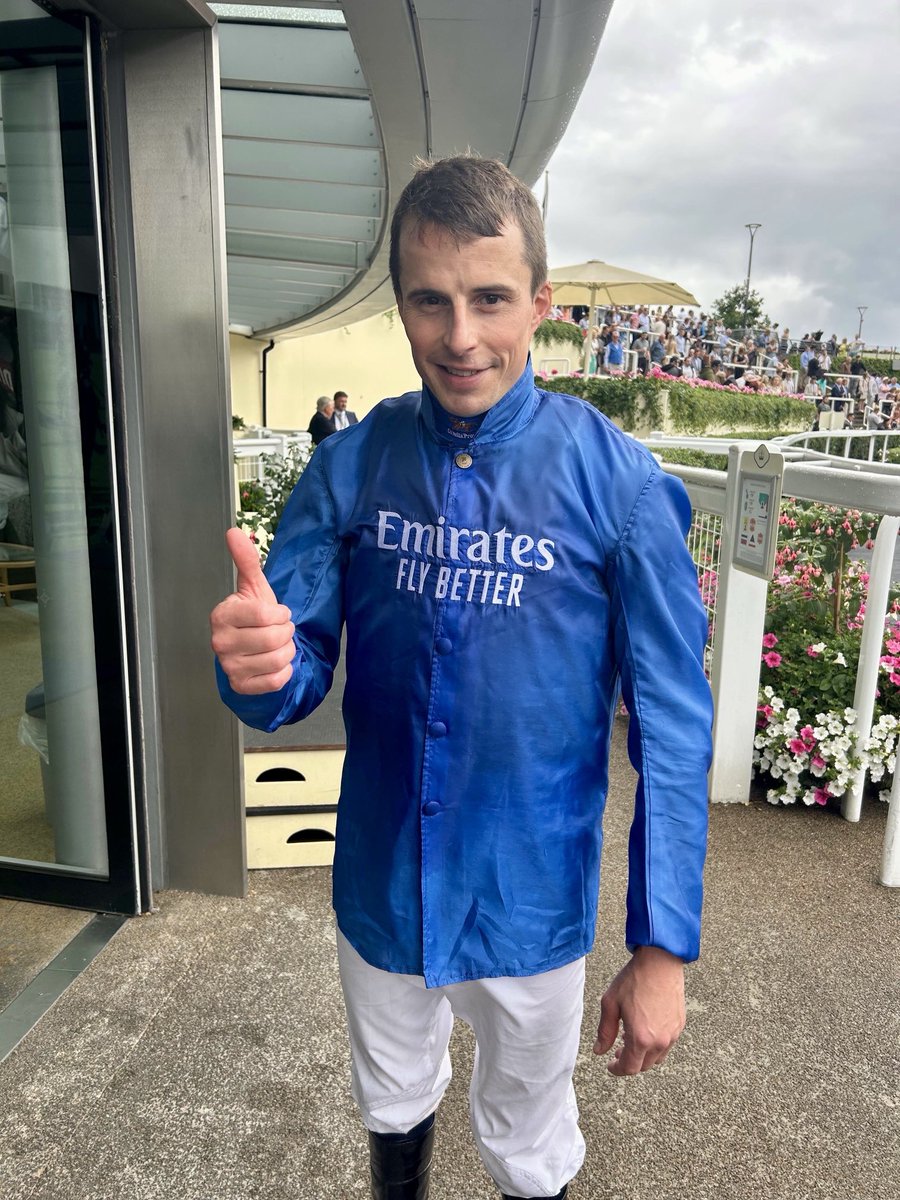 He’s off to a winning start ⁦<a href="/Ascot/">Ascot Racecourse</a>⁩ and let’s hope we see ⁦<a href="/WilliamBuickX/">William Buick</a>⁩ back in the Winners Enclosure for the BIG one on the horse he describes as his “best friend” and “horse of a lifetime” REBELS ROMANCE 💙 Good luck ⁦<a href="/godolphin/">Godolphin</a> 💙⁩ ⁦<a href="/freebets_com/">Freebets.com</a>⁩