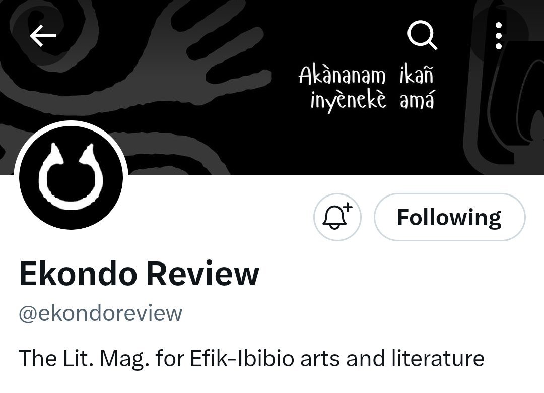 gwriting_plug's tweet image. spoke to this mutual & despite telling him we're not yet open for donations, he's made the first public donation to the work we have forthcoming on @ekondoreview. says it's too much of a novel initiative not to donate to. we're spotlighting literature across the akwa-cross region