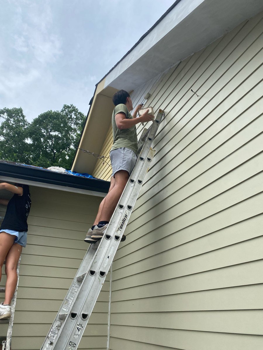 Was away from football for a week to serve the community of New Orleans. I’m so grateful for the opportunities given to me and can’t wait to get back to kicking tomorrow!