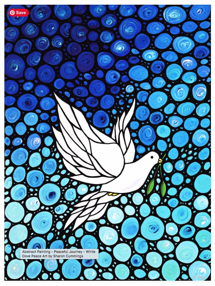 Terracegallery's tweet image. Peaceful Journey: fineartamerica.com/featured/peace… #dove #bird #birds #mosaic #art #artwork #peace #hope #faith #christians #christianity #christiansunited #SharonCummingsArt