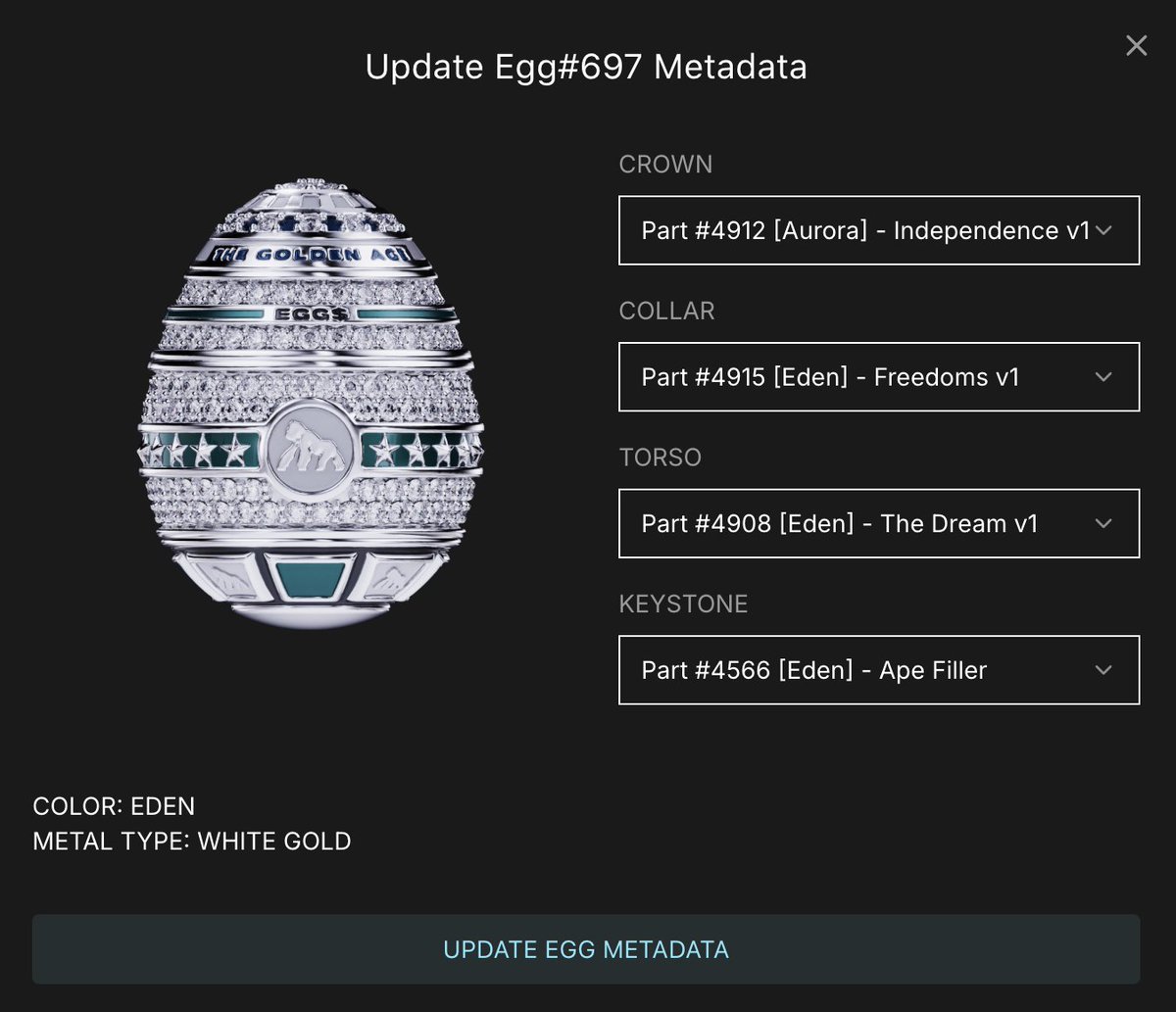 0x3king's tweet image. Build your own EGG$ on ApeChain at dashboard.cryptojeweler.io

@ApeChainHUB @cryptojeweler @EggonChain
