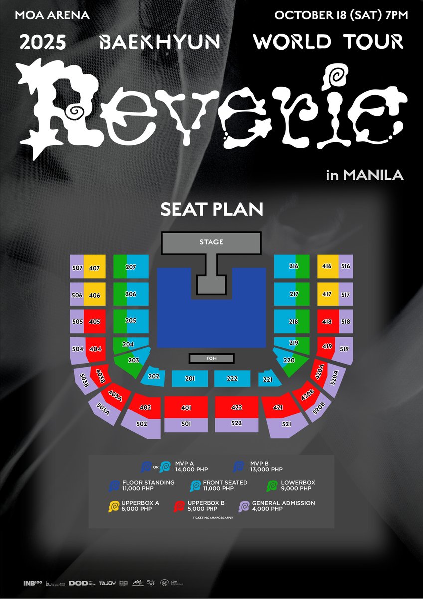 cdmentph's tweet image. EXO-L in MANILA! 📢
Get ready to reunite with the multi-million seller, power vocalist, and King of K-POP BAEKHYUN as he brings 2025 BAEKHYUN WORLD TOUR &lt;Reverie&gt; in MANILA 💥
📆 OCT 18, 2025 | SAT | 7PM
📍 Mall of Asia Arena
Check out the full details below! 💙
🎟️ Ticket…