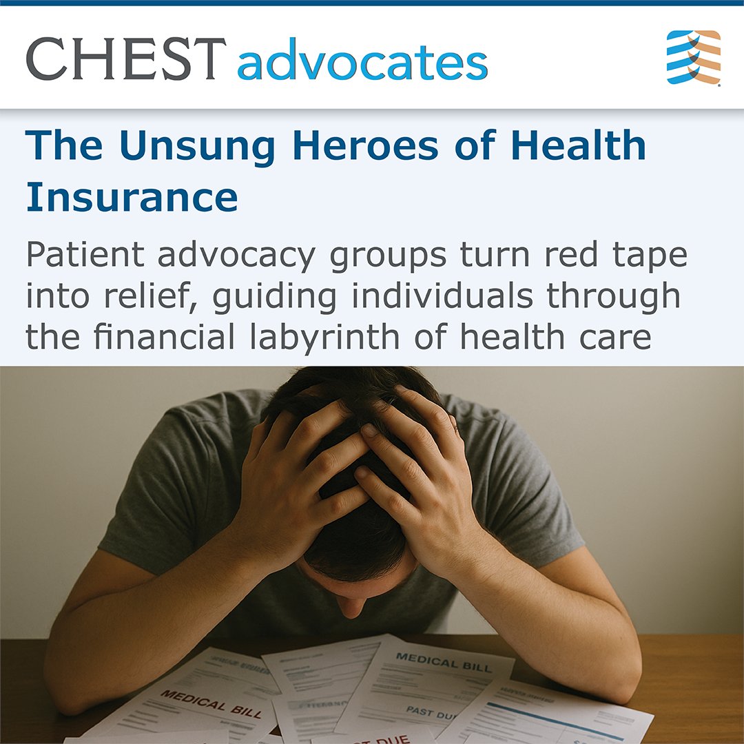 accpchest's tweet photo. Read about how patient advocacy groups like the Patient Advocate Foundation and the Pulmonary Hypertension Association turn health care red tape into relief for patients: https://t.co/cirCo0tSJP 
#CHESTAdvocates https://t.co/xZKz7xAZji