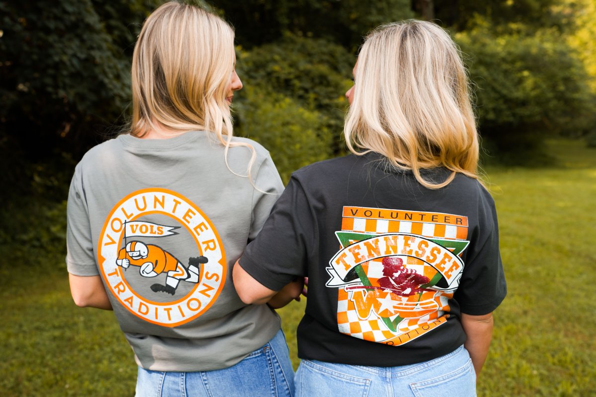 vol_trad's tweet image. NEW Fall Tees are HERE!!! Check out all of our must-have new styles of tees! + Tax Free in TN this weekend 👀