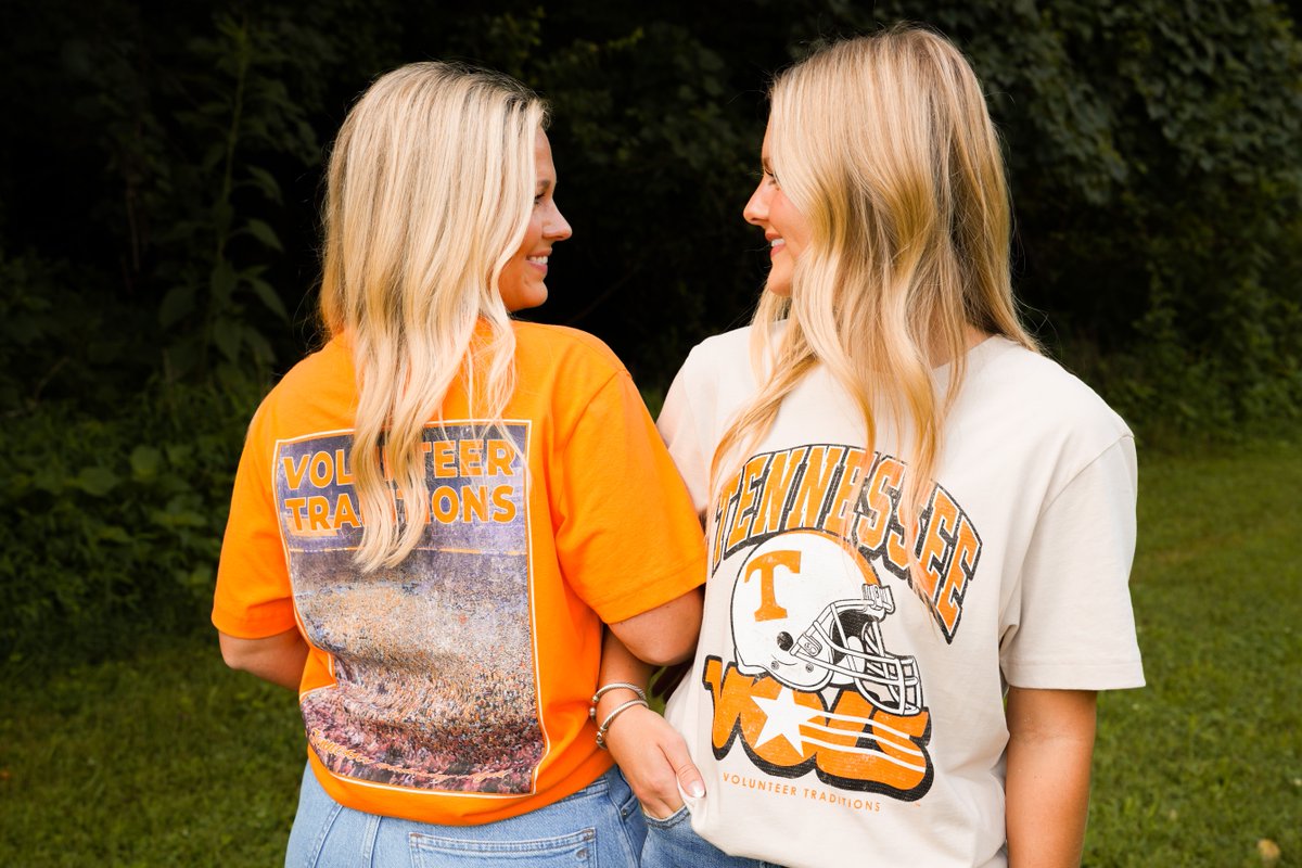 vol_trad's tweet image. NEW Fall Tees are HERE!!! Check out all of our must-have new styles of tees! + Tax Free in TN this weekend 👀