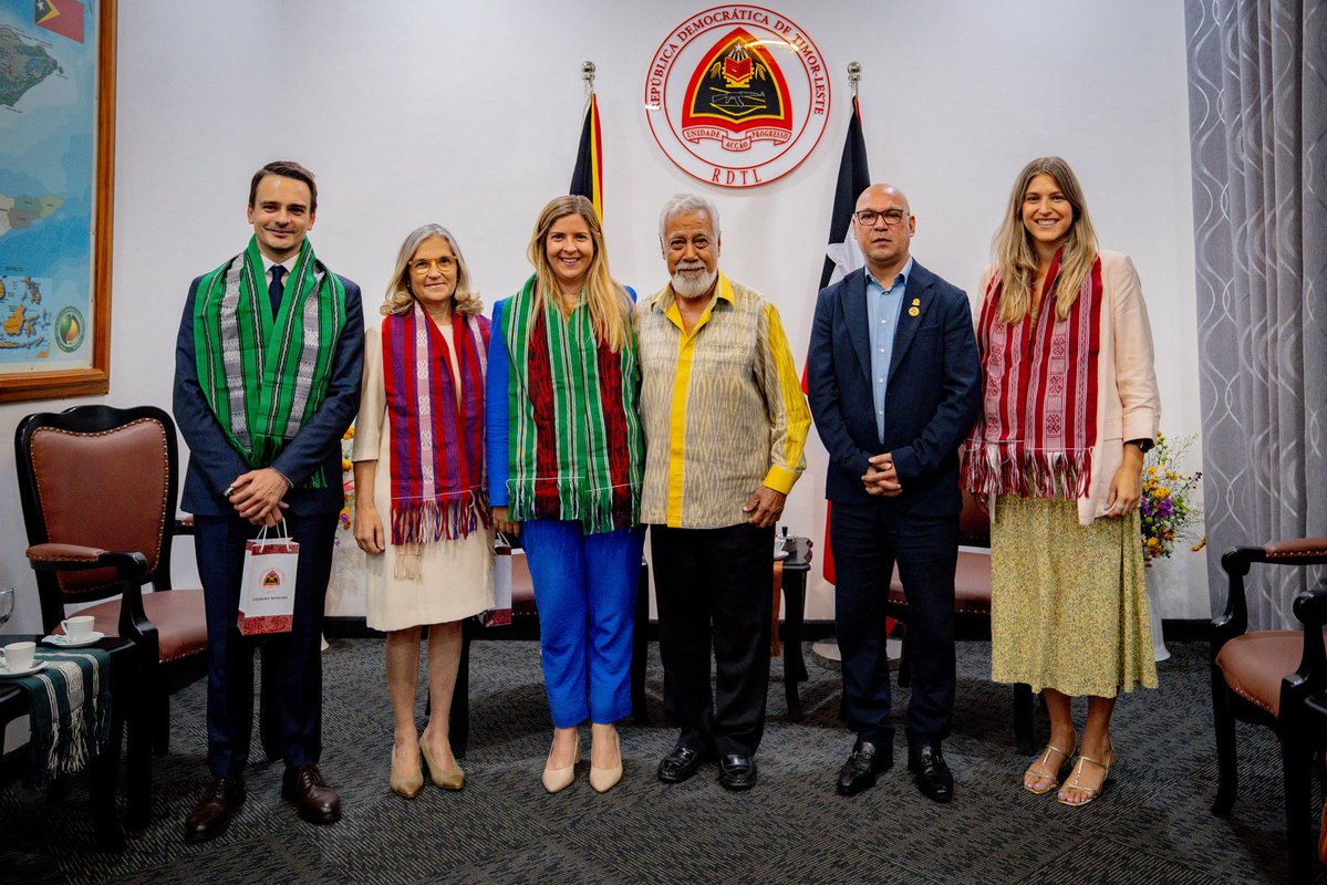 margaridalopes's tweet image. 🇵🇹🤝 🇹🇱 Timor-Leste recebeu-nos de braços abertos. Os XII Jogos Desportivos da CPLP são uma oportunidade única para reforçarmos a amizade e a cooperação no espaço lusófono. Mais do que competição, celebramos os laços que nos unem.
#CPLP