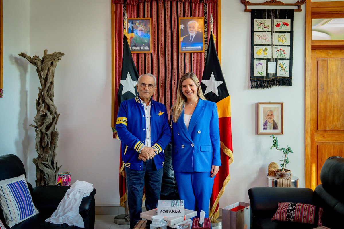 margaridalopes's tweet image. 🇵🇹🤝 🇹🇱 Timor-Leste recebeu-nos de braços abertos. Os XII Jogos Desportivos da CPLP são uma oportunidade única para reforçarmos a amizade e a cooperação no espaço lusófono. Mais do que competição, celebramos os laços que nos unem.
#CPLP