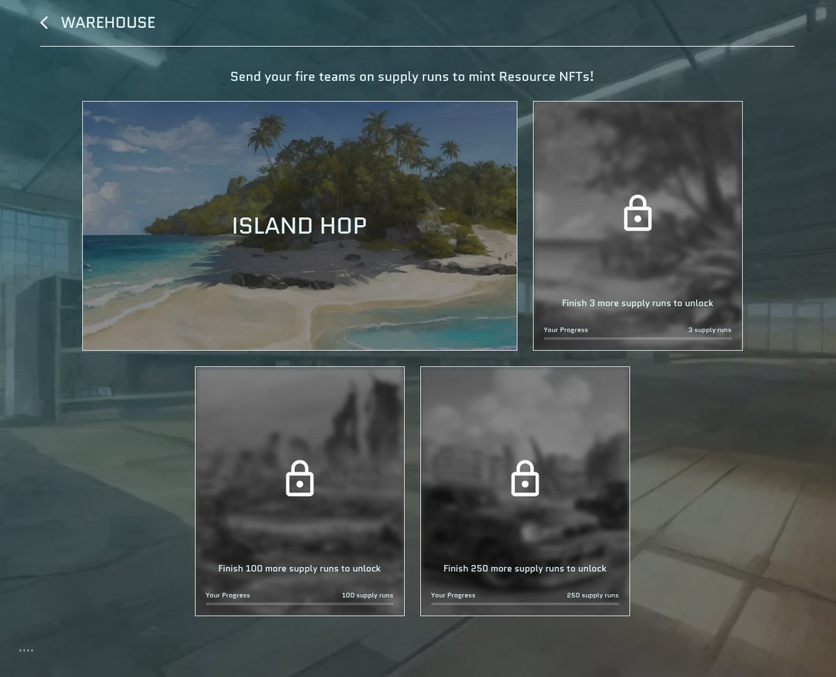 GM friends ☀️⛵️

We're building, also on the weekend 💪

Here's another sneak peek at the supply runs overview 👀