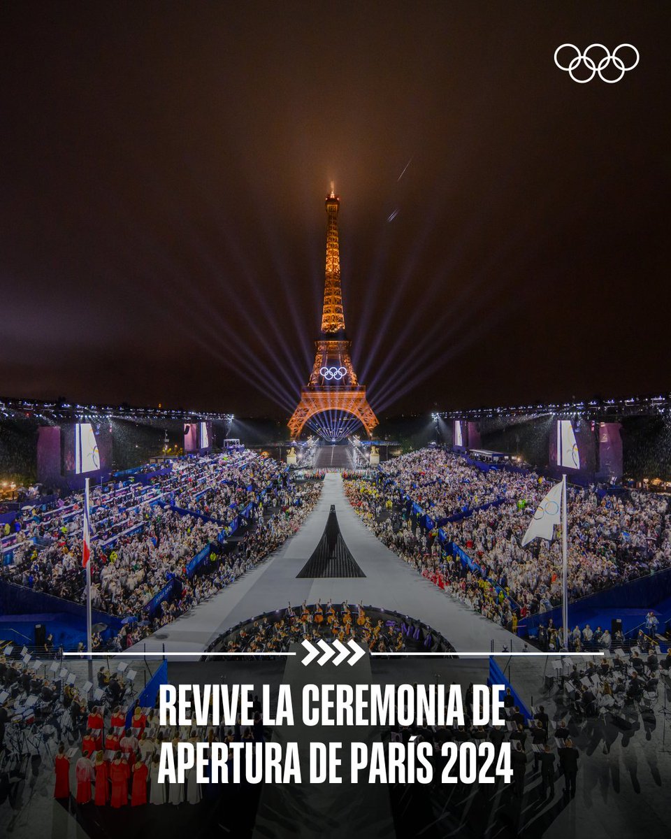 A un año de la #CeremoniaDeApertura de #Paris2024... 🇫🇷🎇

Simplemente, INOLVIDABLE. 🥹

#JuegosOlímpicos