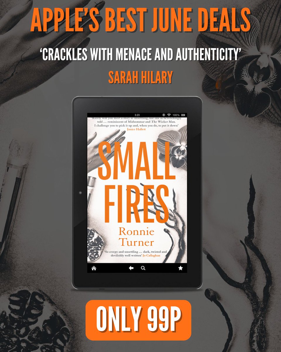 OrendaBooks's tweet image. ๐ฅHOT #DEAL ALERT!๐ฅ
#SmallFires by @Ronnie__Turner is just #99p ๐ฑ
#Literary suspense meets #FolkHorror in 2025โs most original, mesmerizing modern #Gothic masterpiece.
Meet sisters Lily and Della...
๐ฅ amzn.to/4lqupow
#BookTwitter #Books #eBook #SummerReads