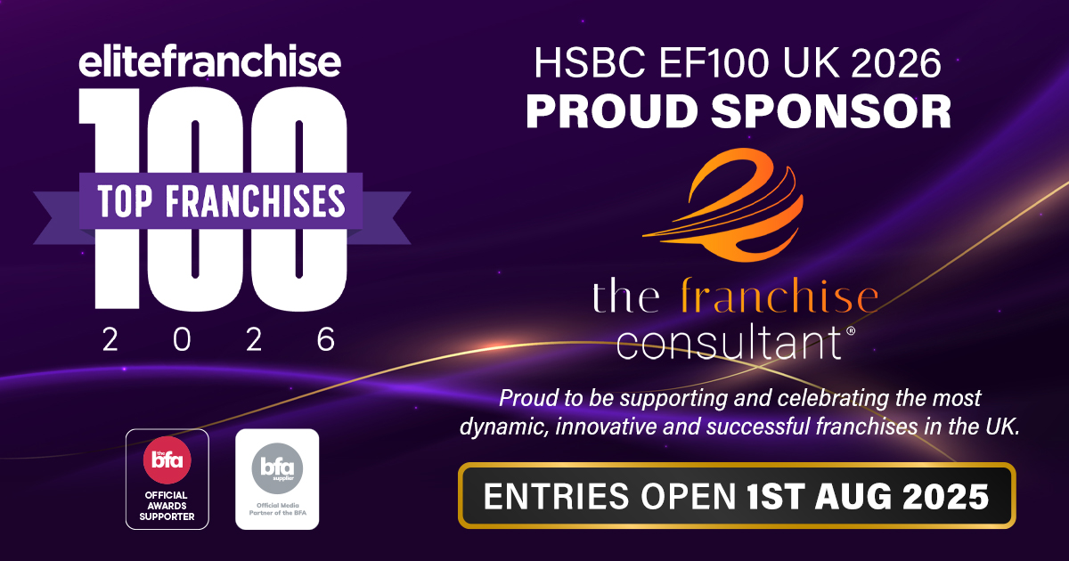 Welcome The Franchise Consultant as a #EF100Sponsor for the #EF100 2026.

The bfa-approved team connects aspiring entrepreneurs with reputable #franchise opportunities across the UK &amp; internationally.

Entries open on the 1st August 2025. Free to apply!
👉 elitefranchisemagazine.co.uk/ef100