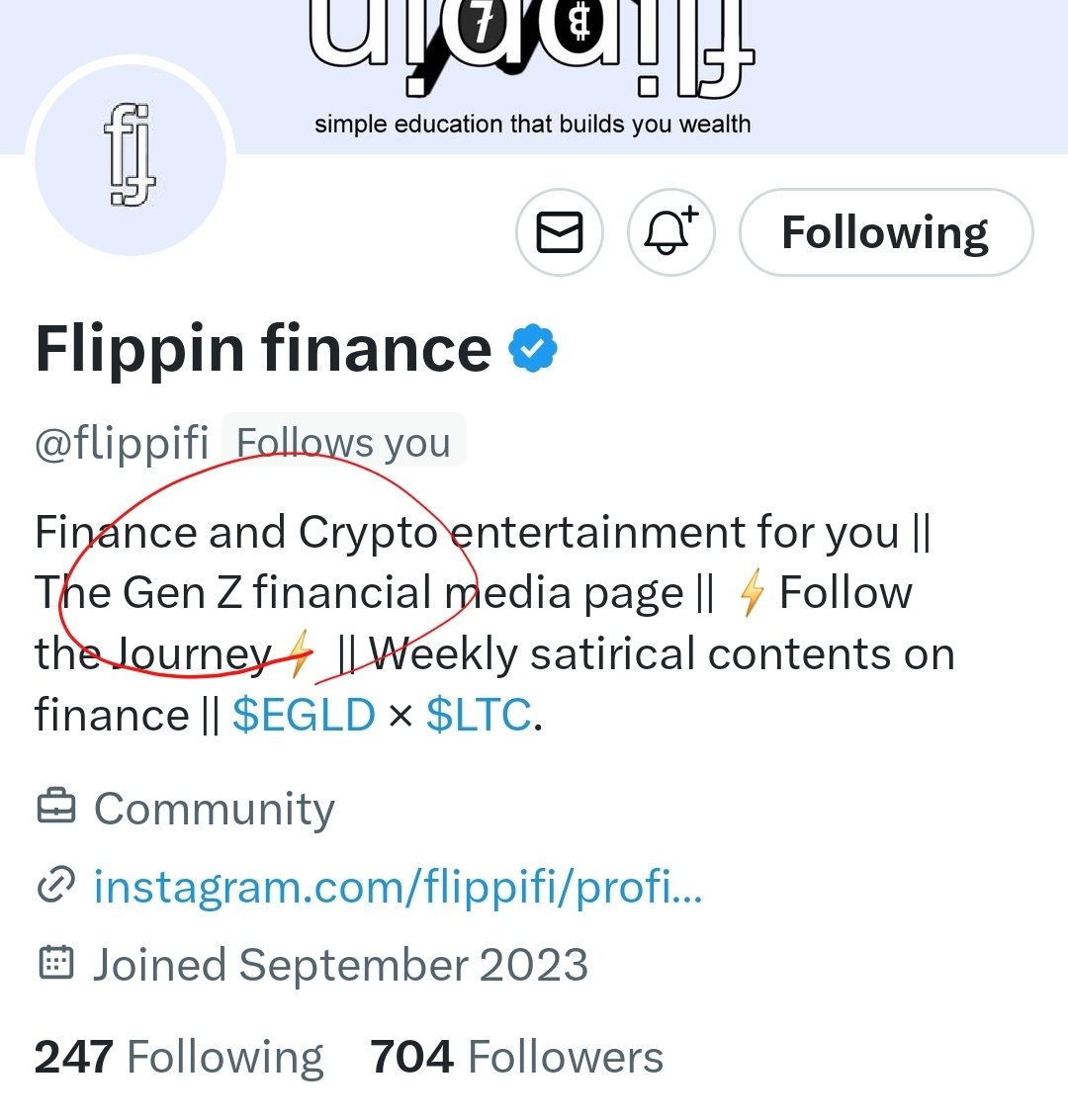 johnkim77's tweet image. Yo, #litecoinfam do me a silid and give @flippifi a follow. He's the future. 👊 keep up the good work! $LTC