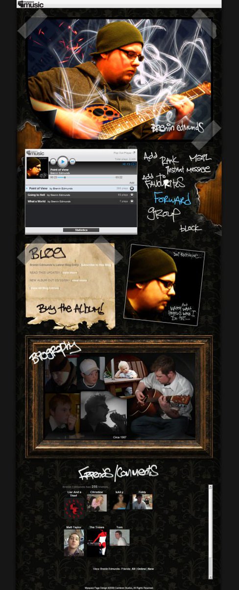 MUSICbyDOC's tweet image. Anyone else use Myspace?