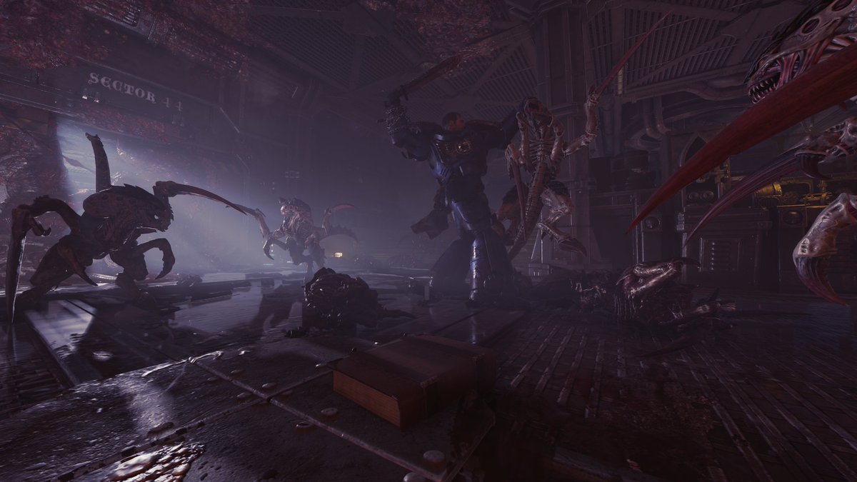 inkedELCHAPO's tweet image. Artsyle on Space Marine 2 is sensational