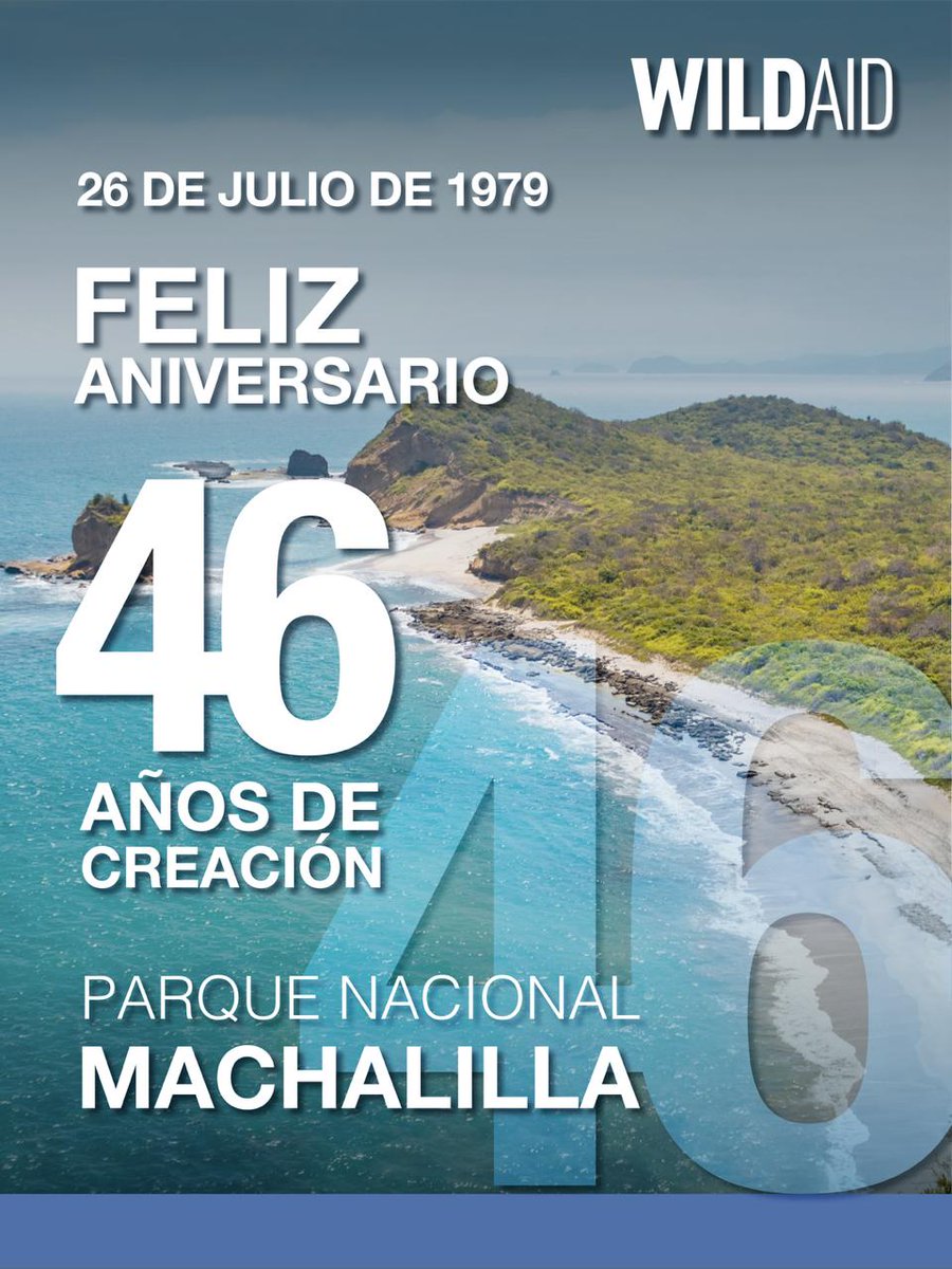 Parque Nacional Machalilla: 46 años conservando vida 🌊🐳

Hoy celebramos a una de las áreas protegidas marina costera, más emblemáticas del Ecuador 🇪🇨