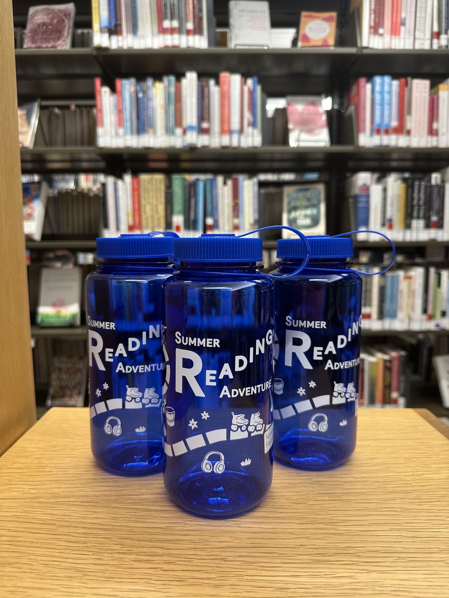 nypl's tweet image. Hey New Yorkers—@nationalbook & NYPL partnered to celebrate the joys of reading (and prizes!) all summer long! Adult readers can pick up a Summer Reading Adventure and a limited edition water bottle in-person while supplies last at participating branches. on.nypl.org/4ngjWgV