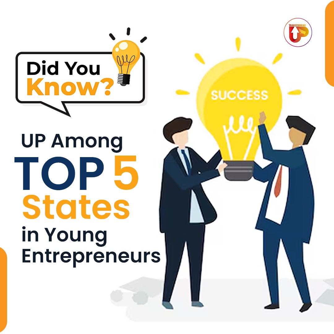 transforming_up's tweet image. Uttar Pradesh is emerging as a powerhouse of young entrepreneurs, ranking among the Top 5 states in India! 🚀
From innovation hubs to global recognition, UP’s youth are scripting a new growth story.
Transforming UP
