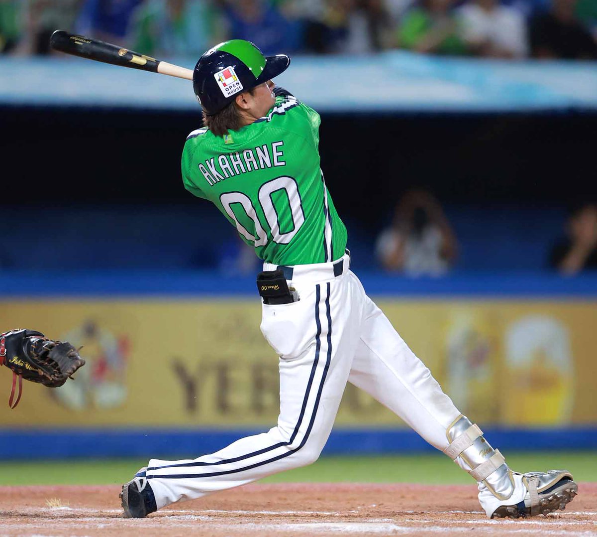 swallowspr's tweet image. ／
＃JERAセ・リーグ 速報⚾️
＼
7月26日(土)の ＃月間JERAセ・リーグAWARD ノミネート選手は、7回裏ニ死一三塁のチャンスで勝ち越しタイムリーヒット #赤羽由紘 選手です。

詳細はこちら cl-award.jp
JERA協賛特設ページ jera.co.jp/action/cleague/

#JERA #swallows #捲土重来