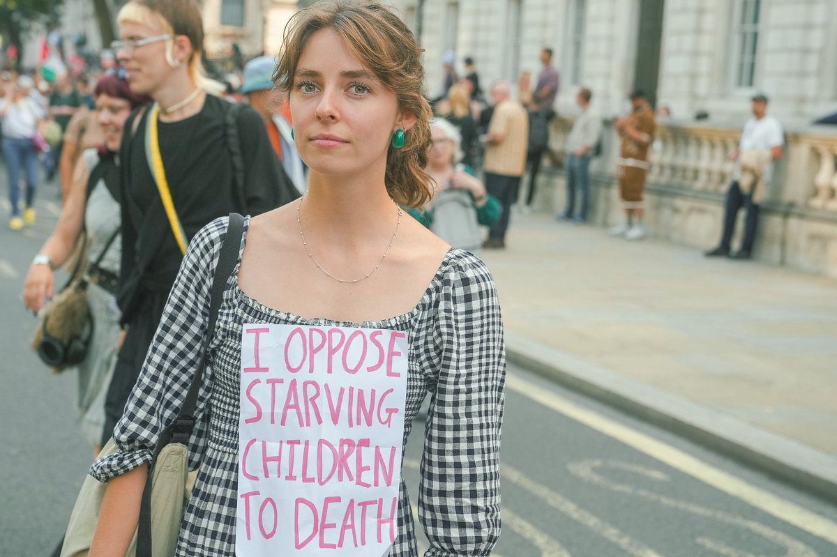 adnansarwar's tweet image. Gaza protest, Downing Street, London, 25/07/2025