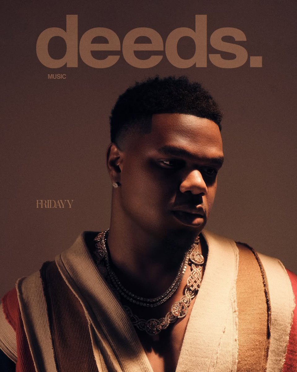 23ENT_'s tweet image. FRIDAYY FOR DEEDS MAGAZINE (2025)