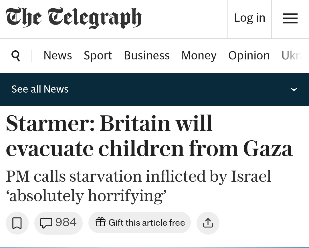 Marcus___007's tweet image. And so it starts. The children won't come alone will they.
'Palestine' recognised next and then Gaza comes to Britain.
Where do you think they will stay?