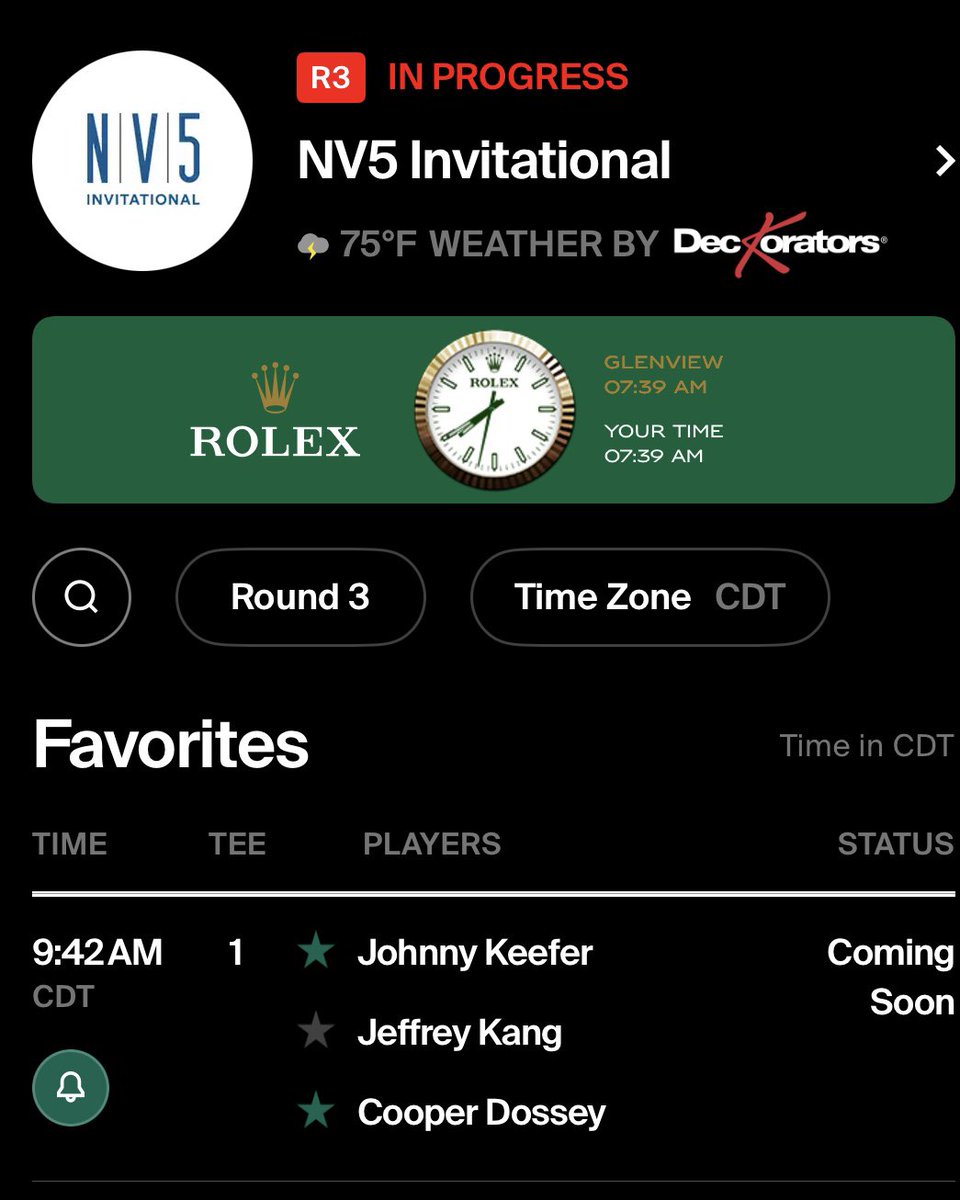 How it started ➡️ How it’s going 

🔢: bit.ly/KFTLeaderboard

#SicEm🐻⛳️🏌️‍♂️