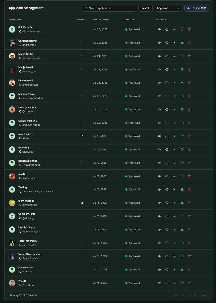 Have you applied to IslandDAO v3? 

Check your status and finalize your application!