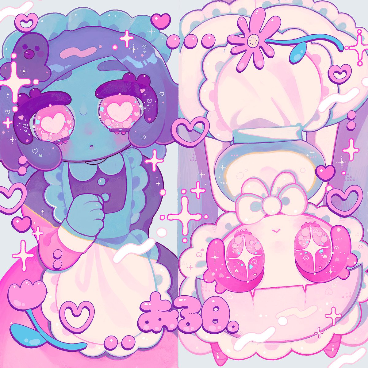 WORLD8383's tweet image. #女の子のイラストだけで興味を持ってくれる方へ届け

🩷💌💙