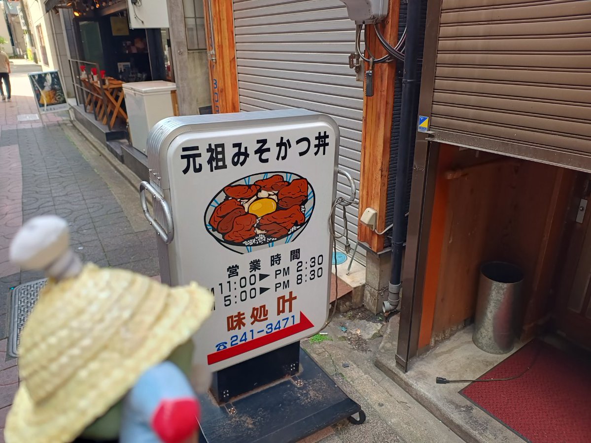 Kbt_Another's tweet image. コイル、これが愛知名物のみそかつ丼だよ